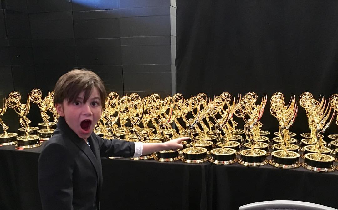 Alexander - Rows and rows of #emmyawards backstage of tonight's # ...