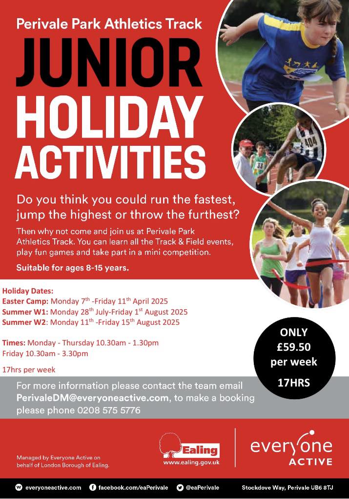 Perivale Park Athletics Track | Greenford
