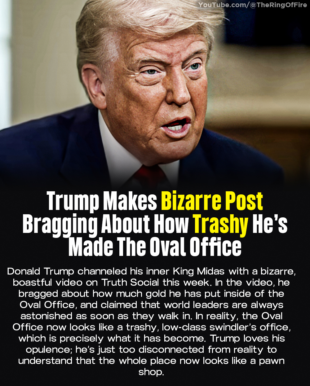 Trump Makes Bizarre Post Bragging About... - The Ring of Fire | Facebook