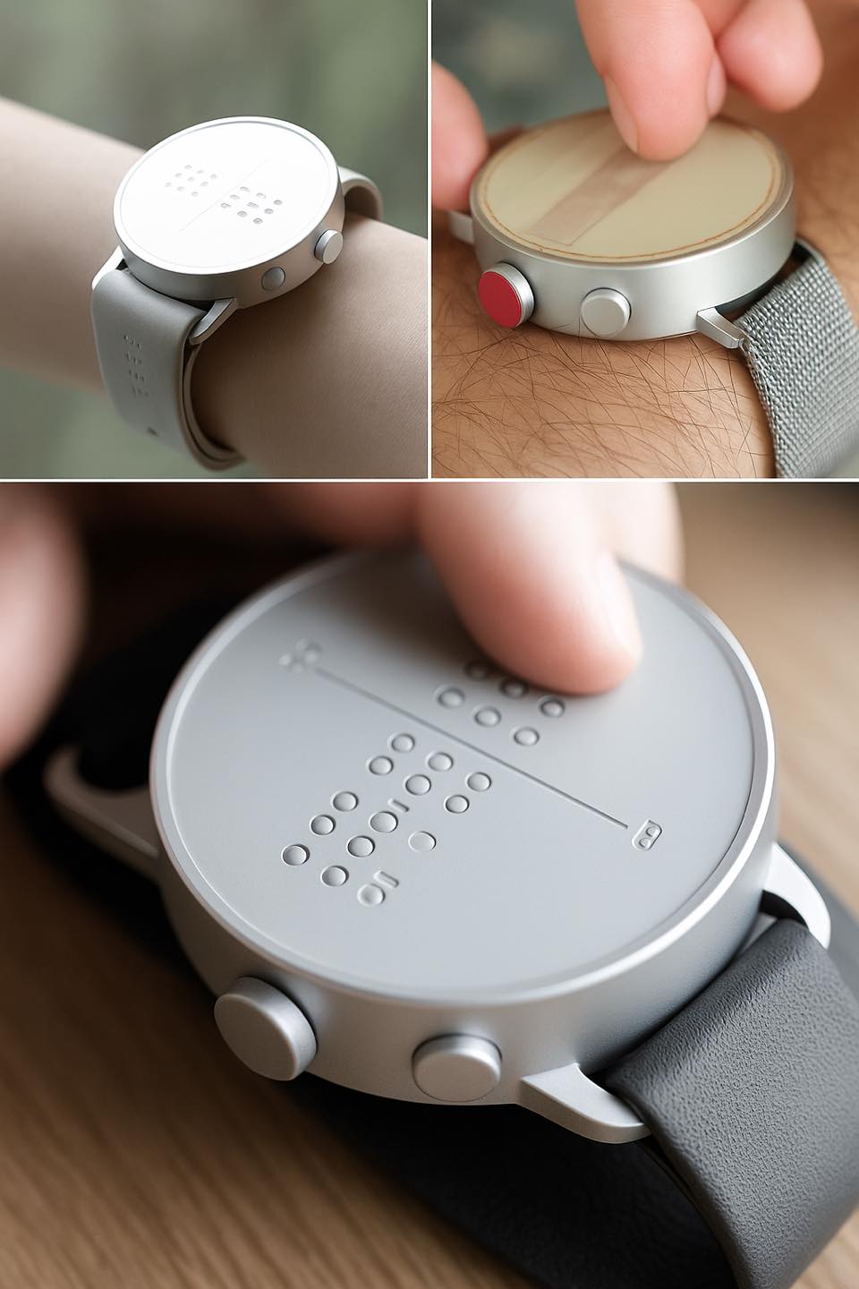 Crónicas - #INCLUSIÓN || LA TECNOLOGÍA QUE SE PUEDE TOCAR: UN RELOJ QUE ...