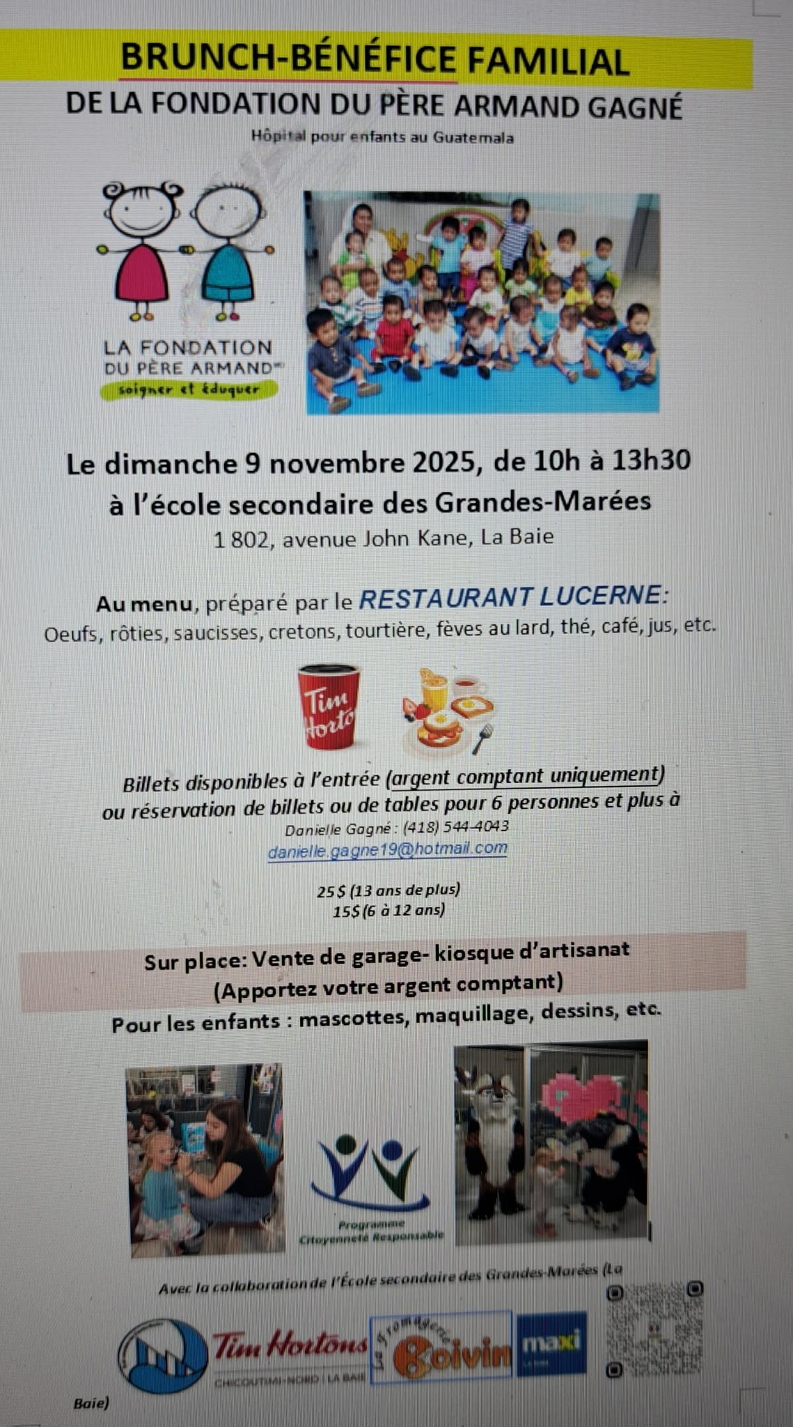 FAPAG - Fondation du Père Armand Gagné