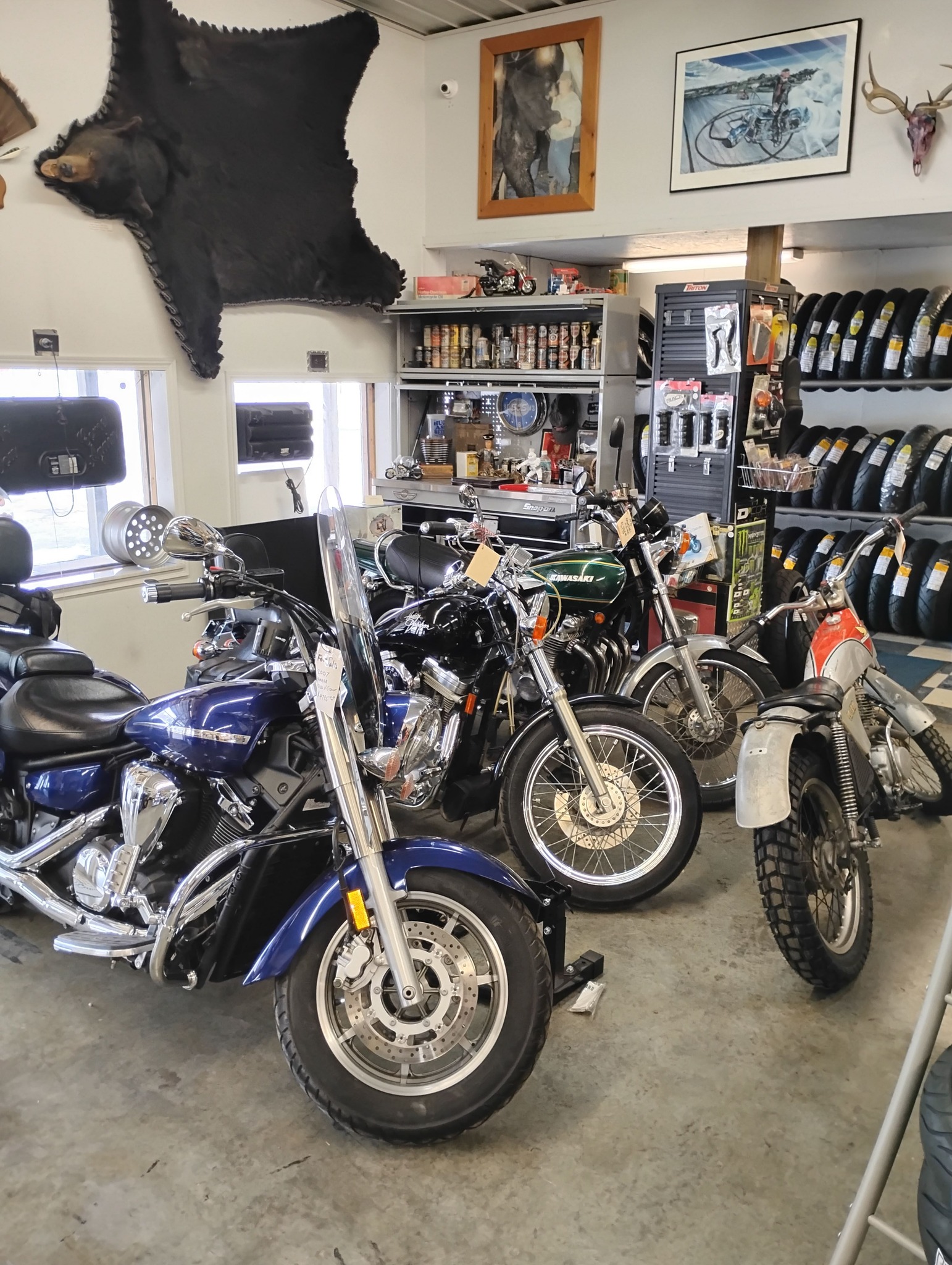 Used motorcycles for sale at C&T Cycle
