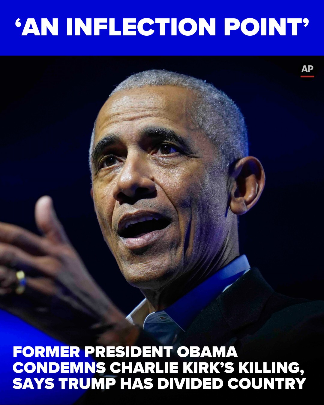 KING 5 - Former President Barack Obama says the U.S. is at... | Facebook