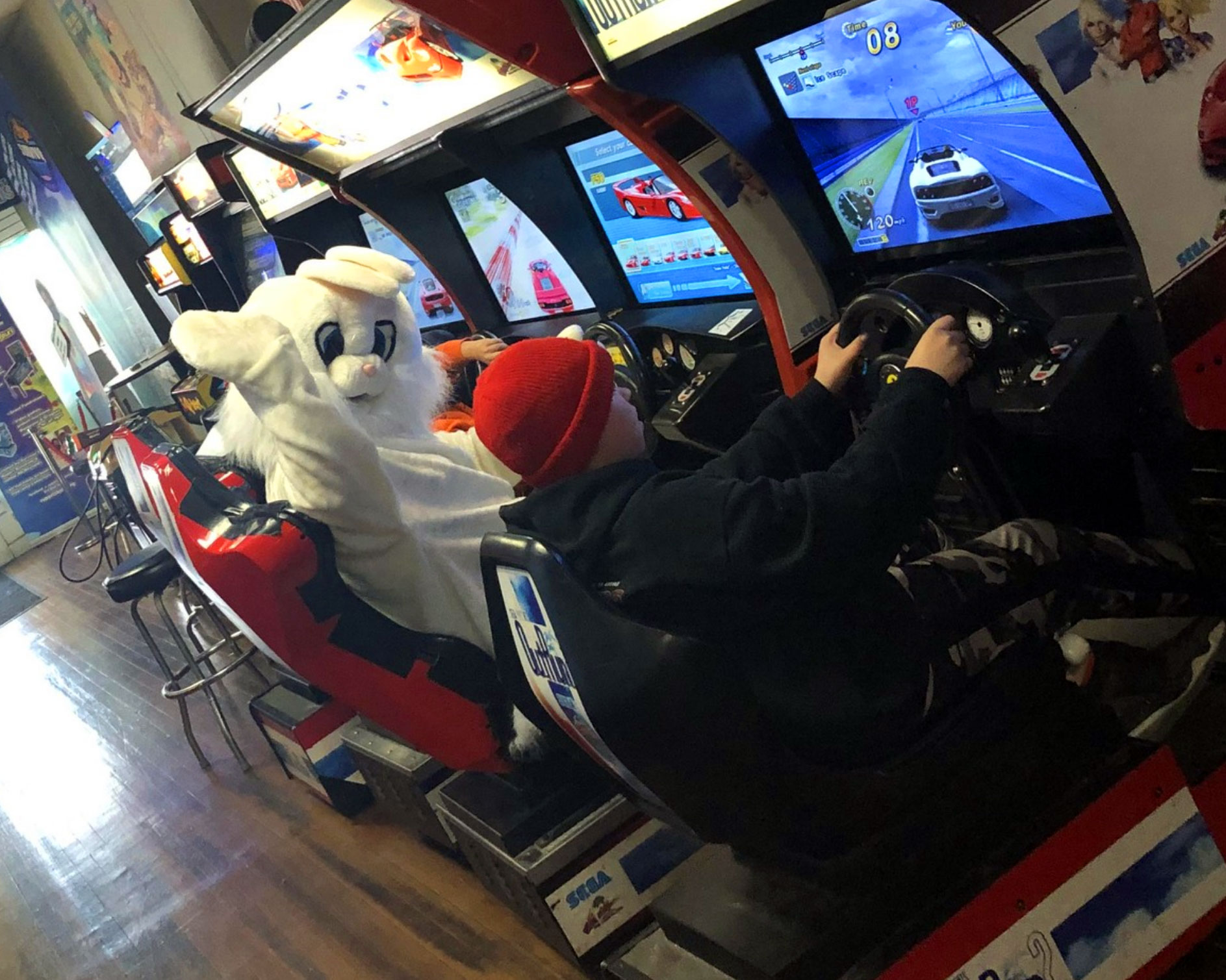 Rupert's Kids Arcade - The bunny will be racing into Rupert's is ...