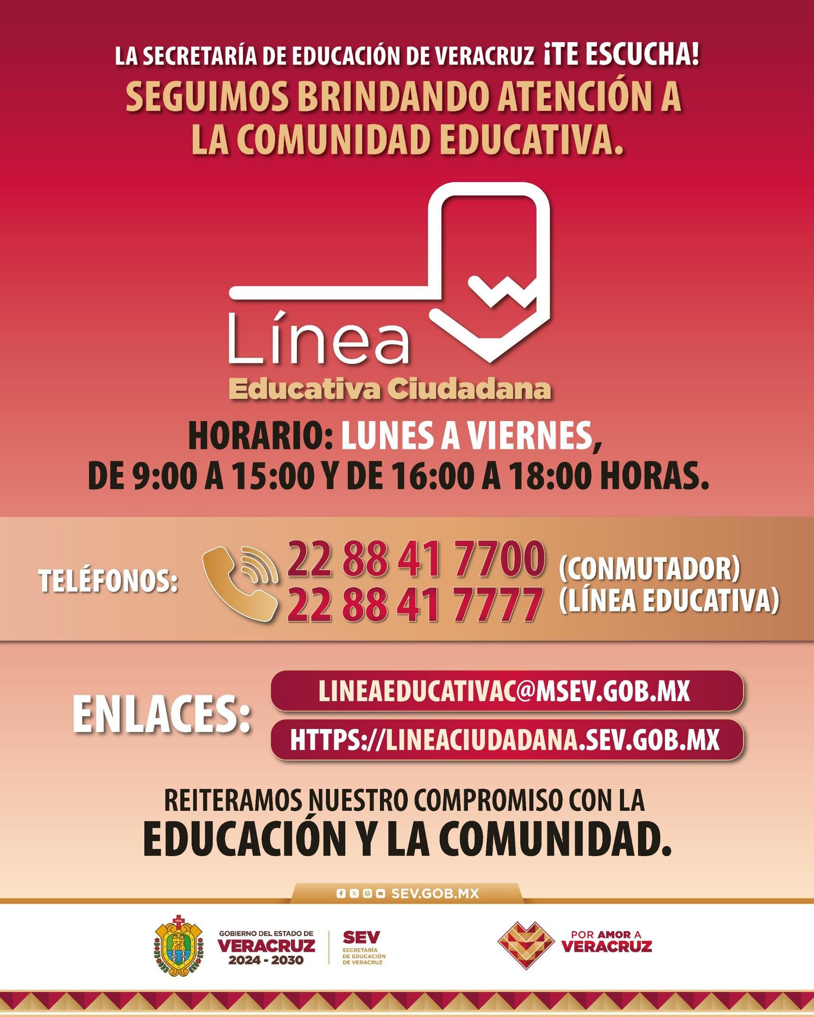 Secretaría - ¿Tienes dudas o necesitas orientación? La Línea Educativa ...
