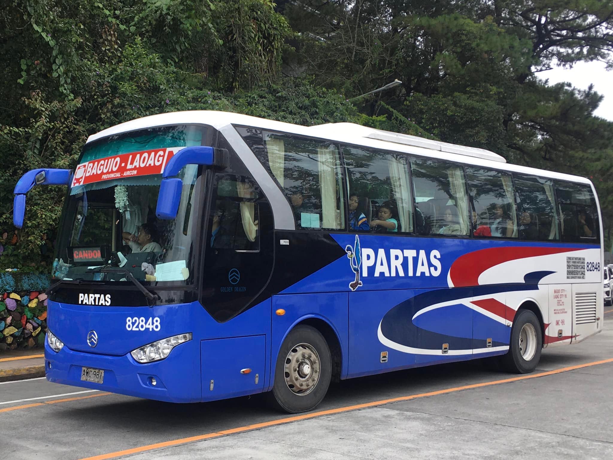 Partas Transportation Co., Inc. 82848 Golden Dragon XML6103