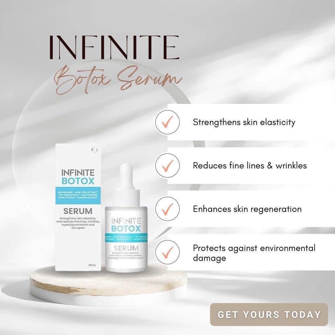 Infinite - 💧 Turn back time with the INFINITE Botox Serum 💧 Formulated ...