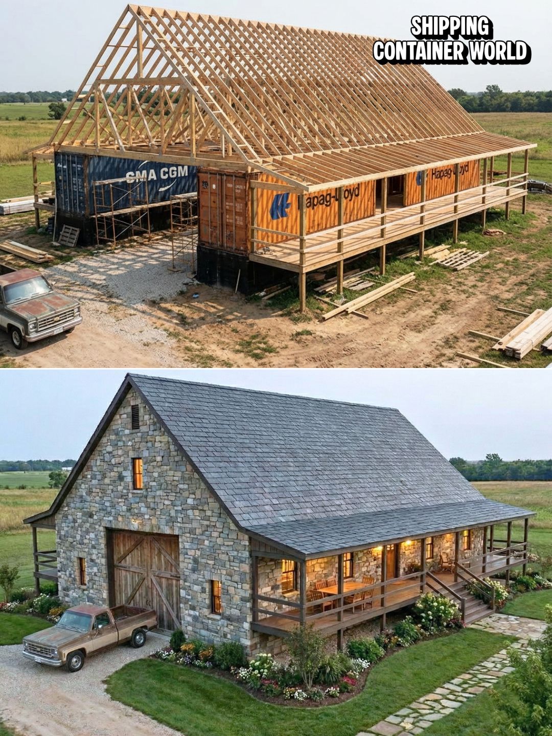 Shipping - You Will NOT Believe What is Hiding Under This Stone Barn ...