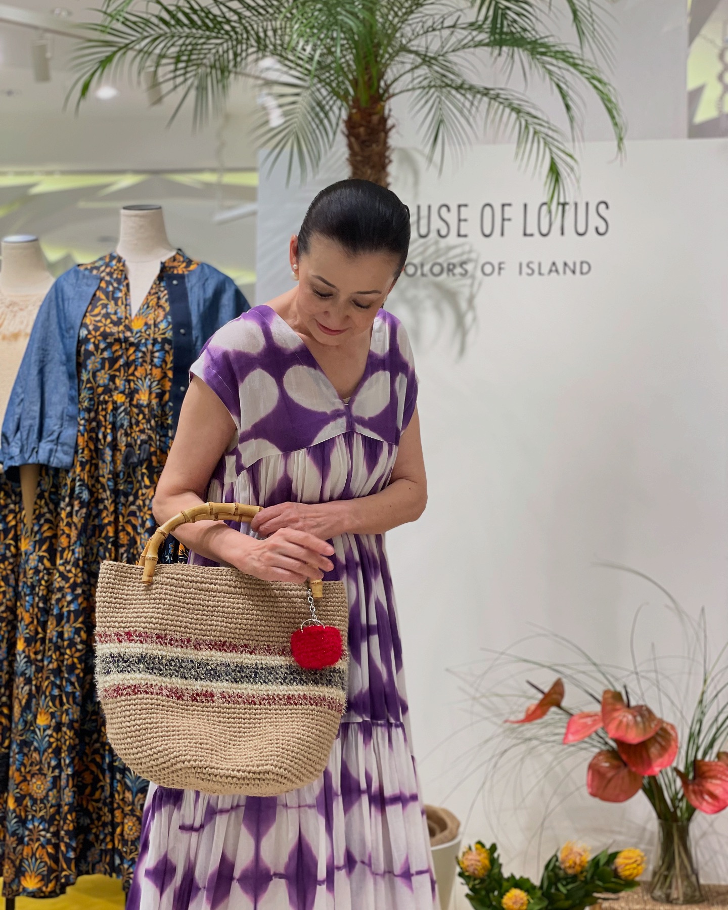 House of Lotus Pop-Up @ 日本橋三越 本日もたくさんのご来店