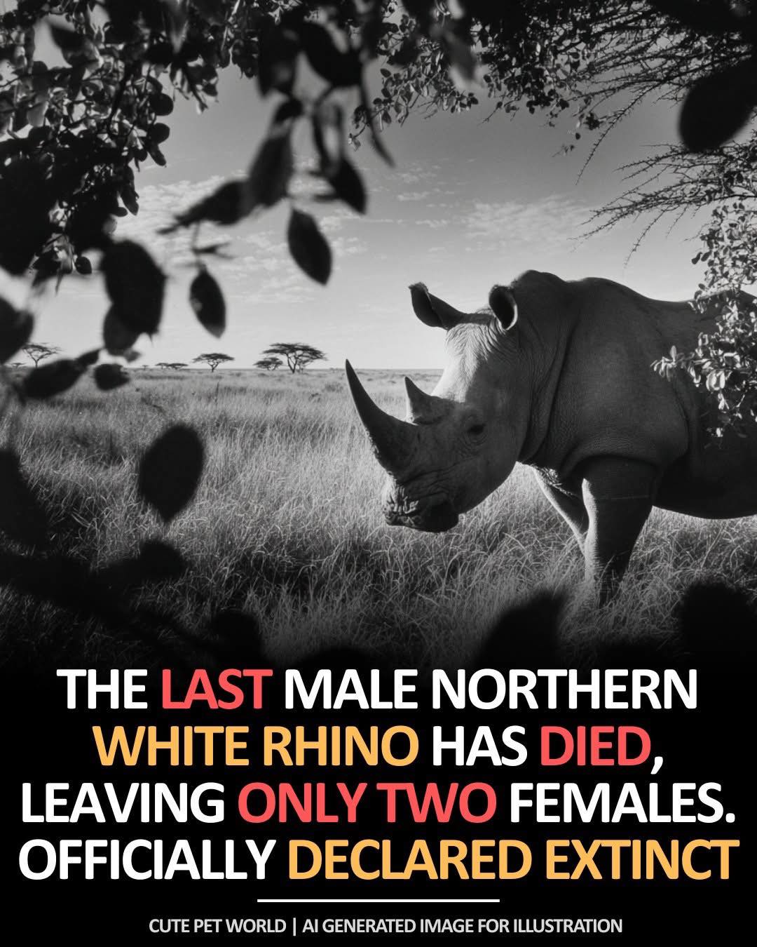GOOD - I wish this wasn’t true, but the last male northern white rhino ...