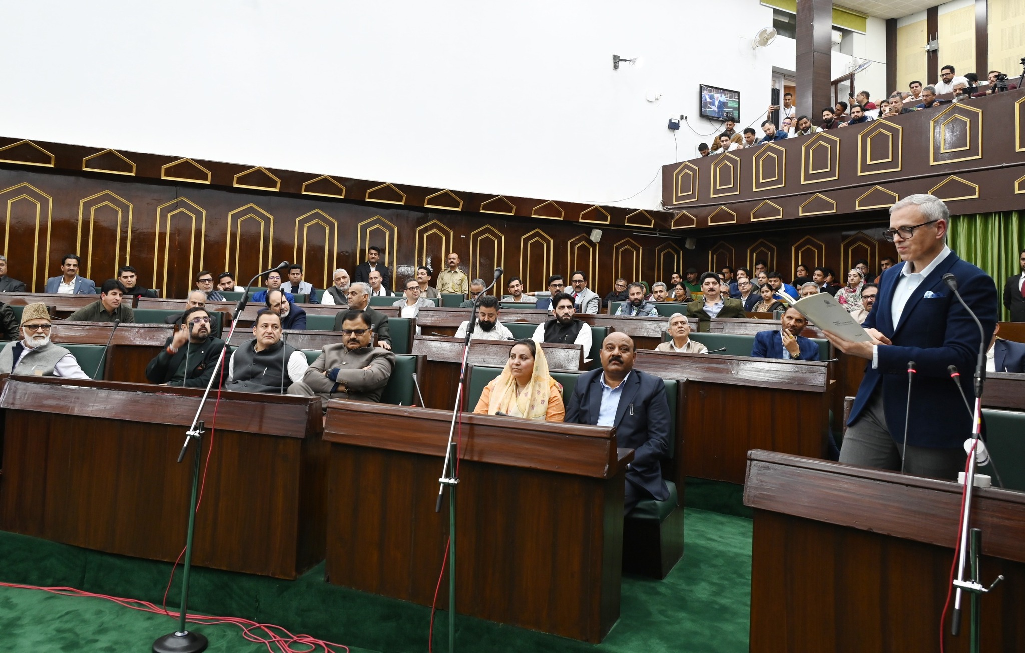 Taskeen Ali - Budget Session 2025 CM Omar Abdullah... | Facebook