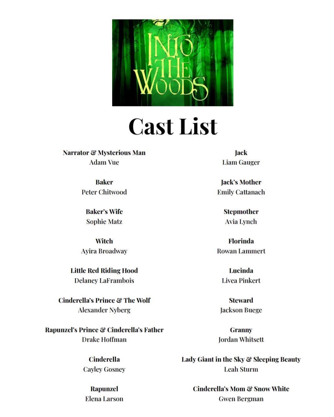 Congratulations to... - CWCT ~ Central WI Children's Theatre | Facebook