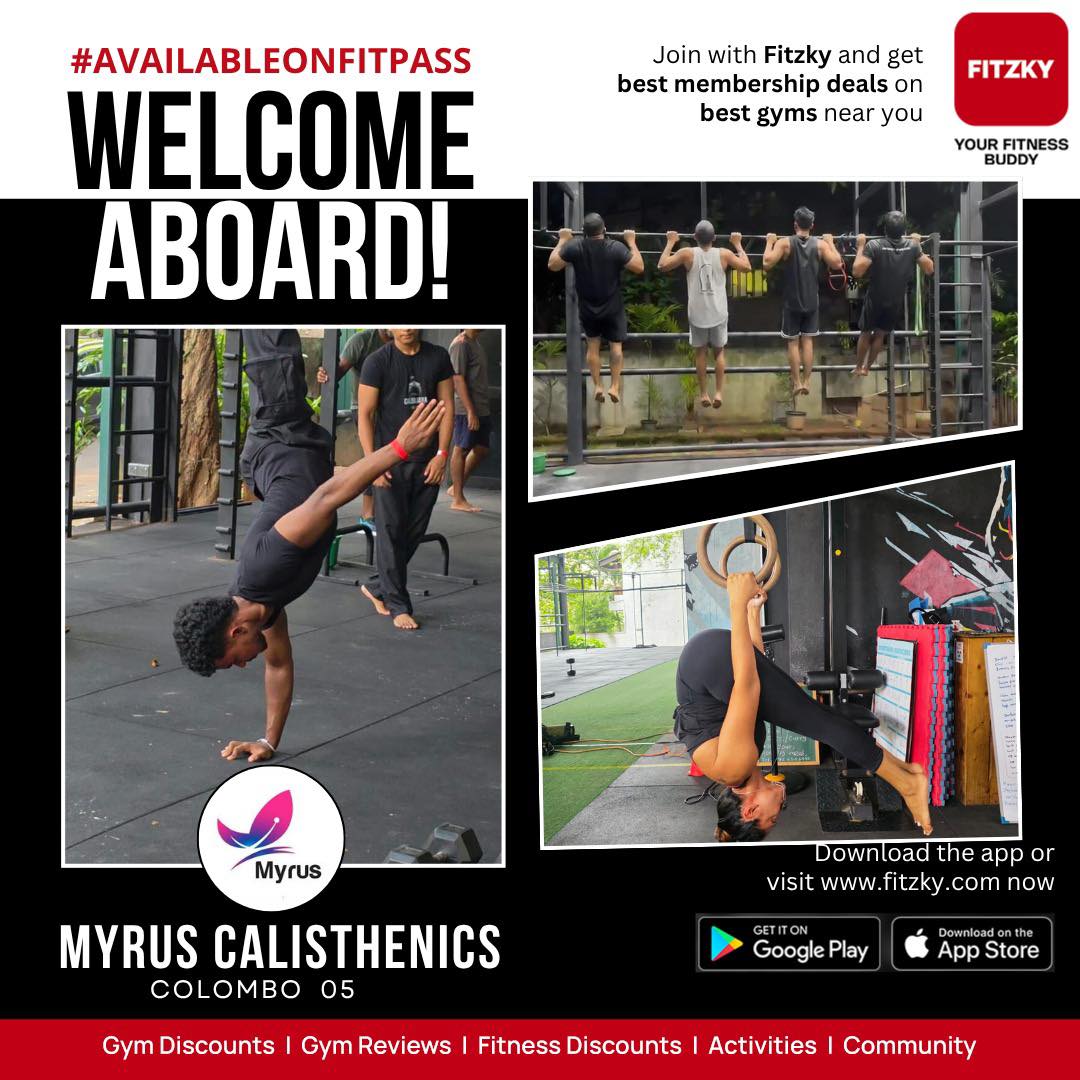 Fitzky - 🏋 New Class Alert at Colombo 05! Calisthenics at Myrus🔥 Step ...
