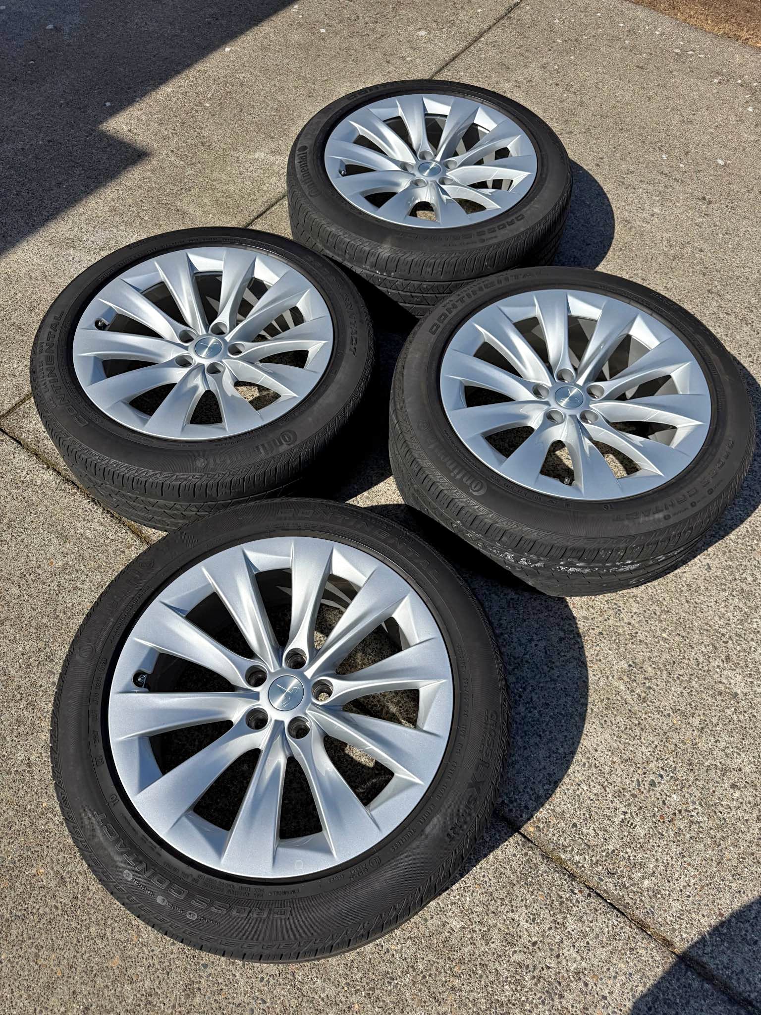 20” Tesla Model X Slipstream Wheels - Car Wheels, Tires & Parts ...