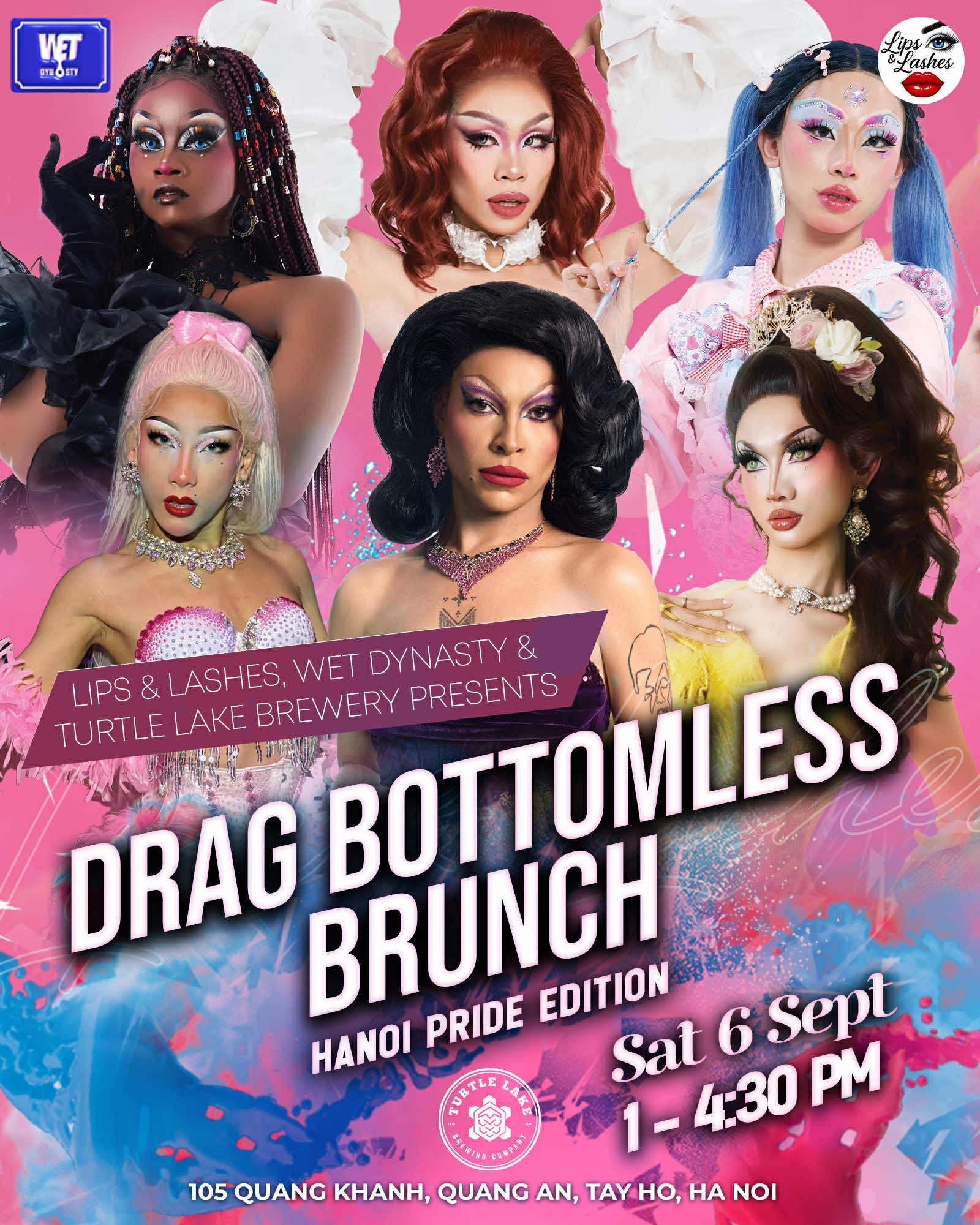 Lips & Lashes Drag Brunch & Events