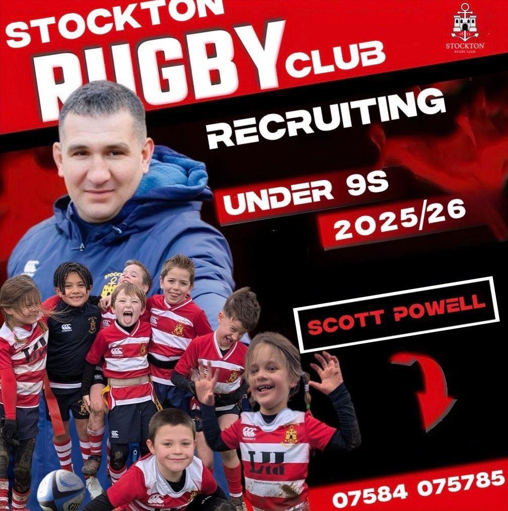 Stockton - STOCKTON RUGBY CLUB – NOW RECRUITING FOR U9s! Is your child ...