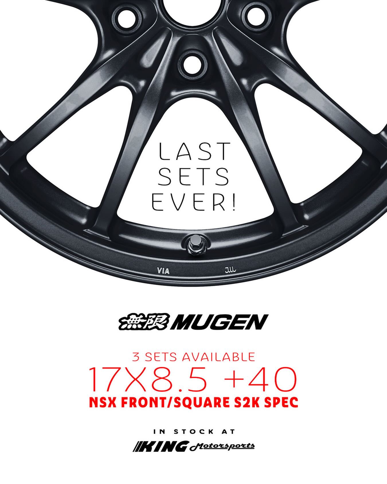 The Final Three Sets: Mugen MF10 Black Edition The 17-inch MF10 is 
