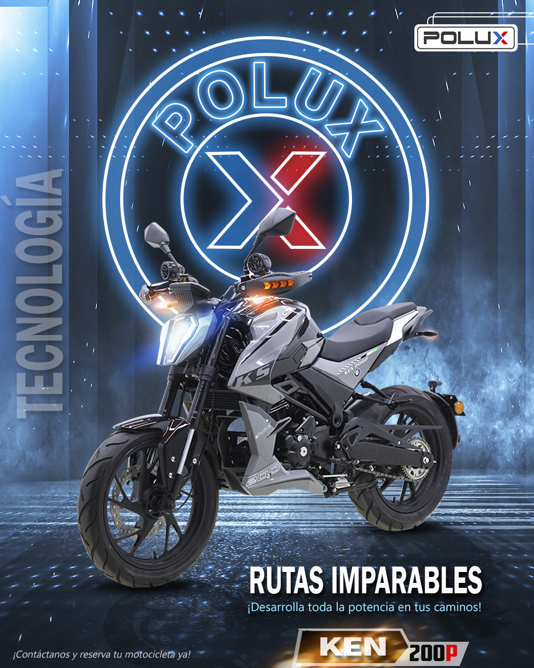 Polux - ¡𝗥𝗨𝗧𝗔𝗦 𝗜𝗠𝗣𝗔𝗥𝗔𝗕𝗟𝗘𝗦 𝗖𝗢𝗡 𝗣𝗢𝗟𝗨𝗫! Una motocicleta fabricada con la ...