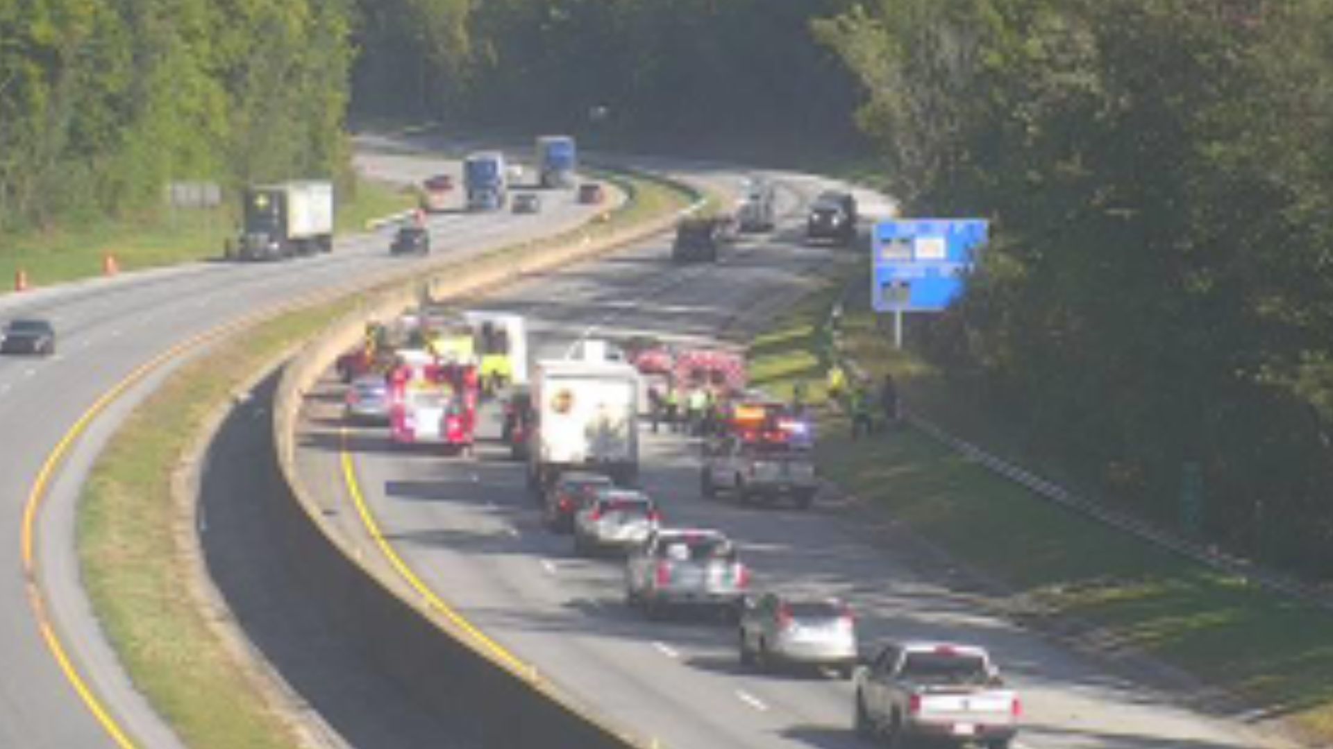 NCHP: 2 charged after multi-vehicle crash shuts down I-26 in WNC🔽