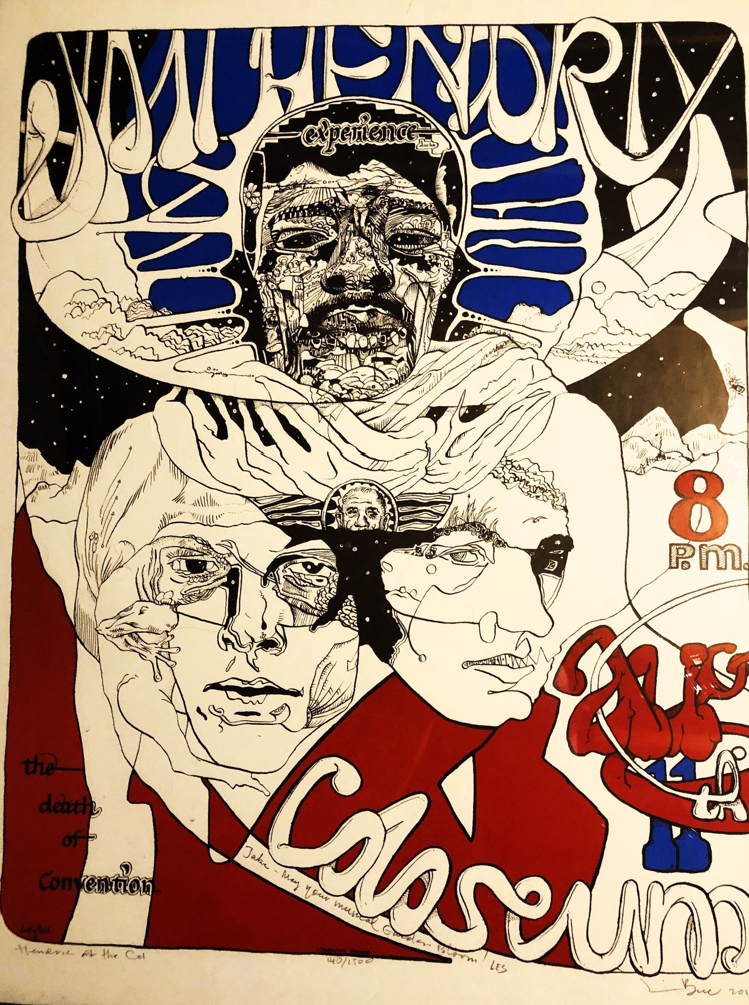 Dated August 11th 1968 Coliseum Ballroom 