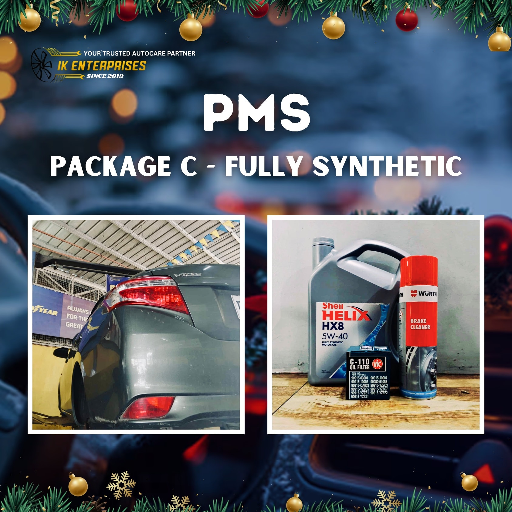 Goodyear - PMS - Package C (Fully Synthetic) 🚙💥 ‎Thank you for your ...