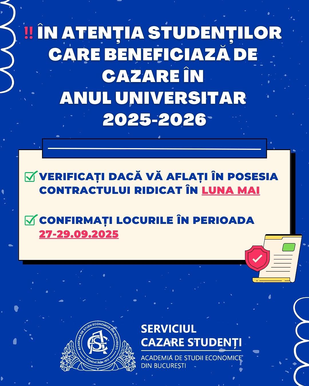 Serviciul Cazare Studenti ASE | Bucharest