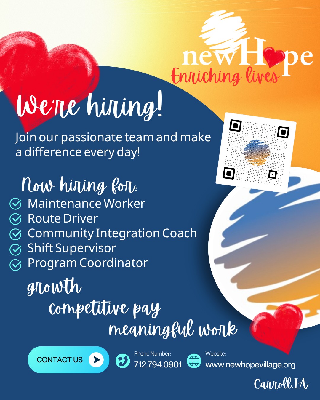 New Hope - 🚨 We’re hiring! 🚨 If you’re looking for a... | Facebook