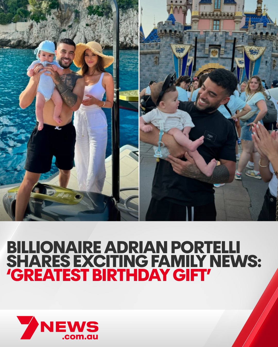 7NEWS - The LMCT+ founder and his partner are already proud parents to ...