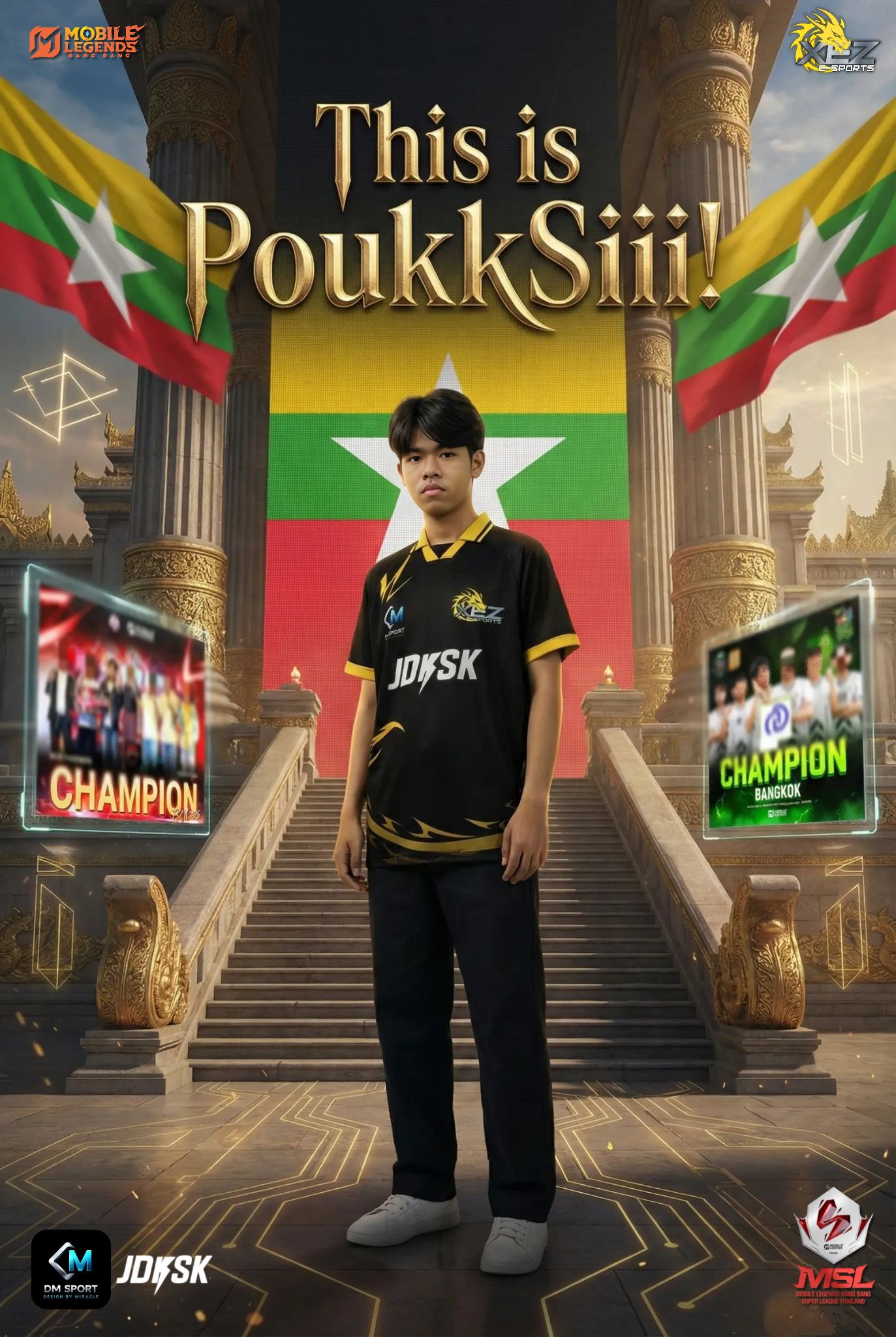 Xez - 🔥 Let’s get to know this player 🔥 This is PoukkSiii 🇲🇲 A Myanmar ...