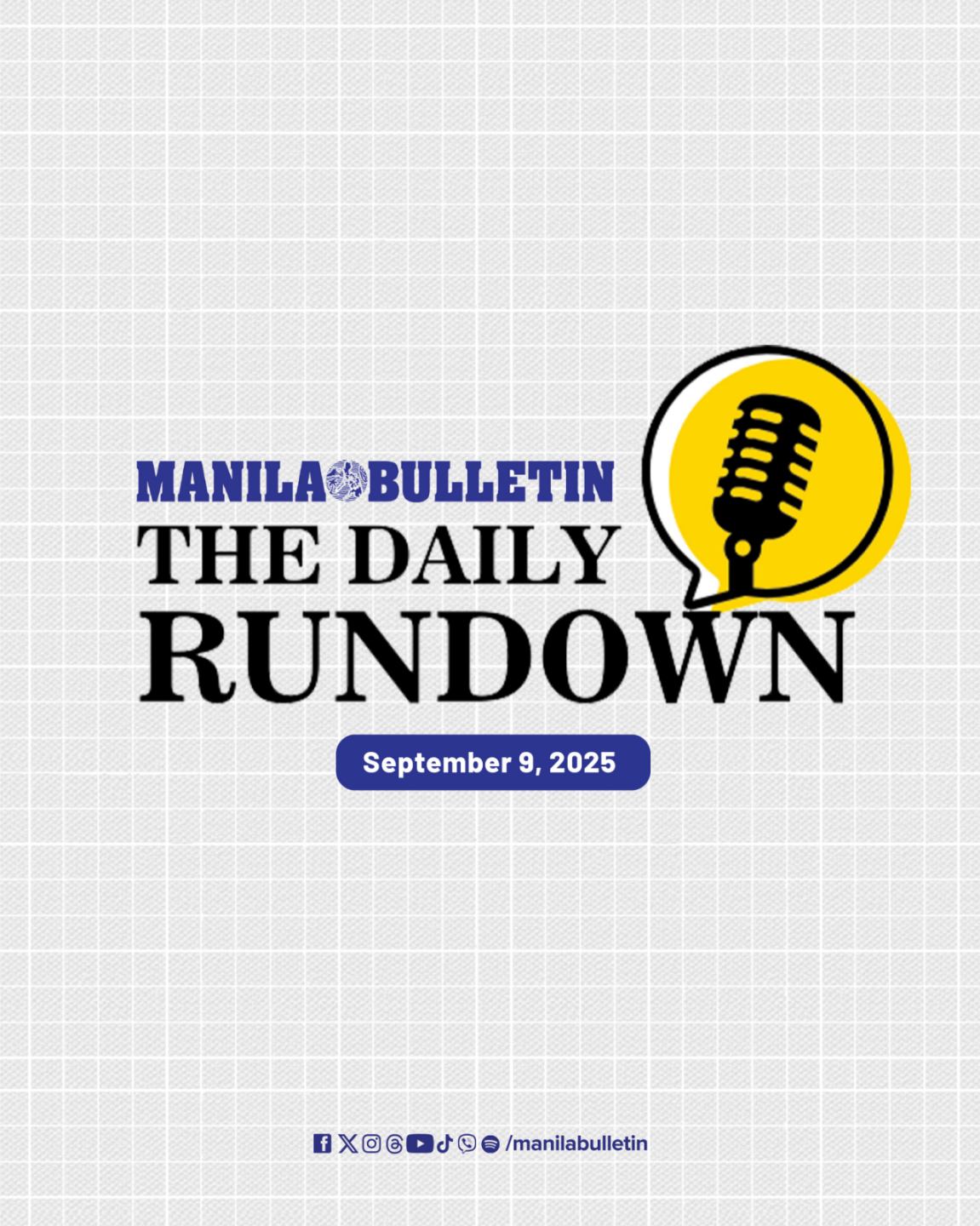MANILA BULLETIN - Manila Bulletin’s Daily News Rundown for... | Facebook