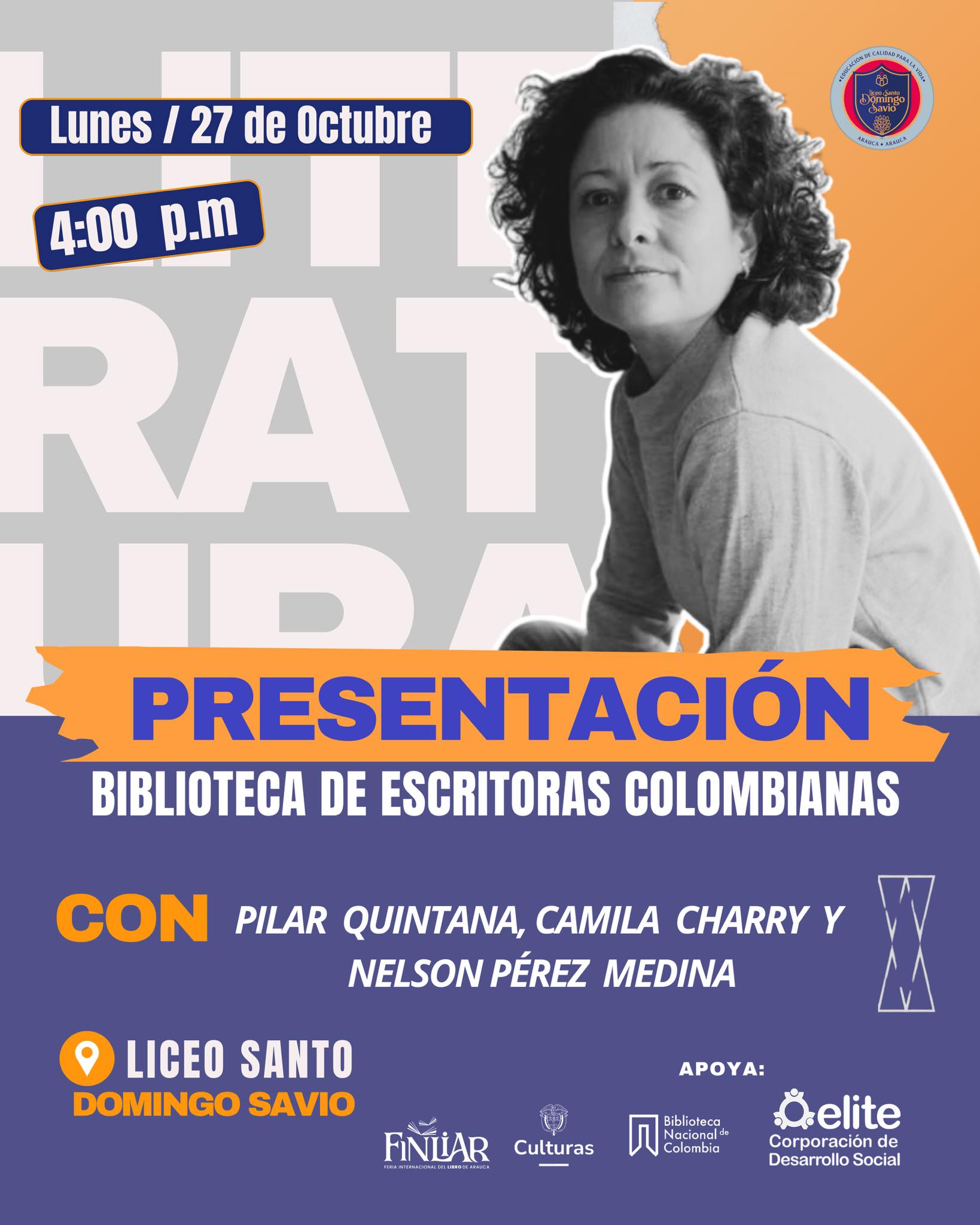 Finliar - ¡La Biblioteca de Escritoras Colombianas llega a Arauca!📖📚 ️ ...