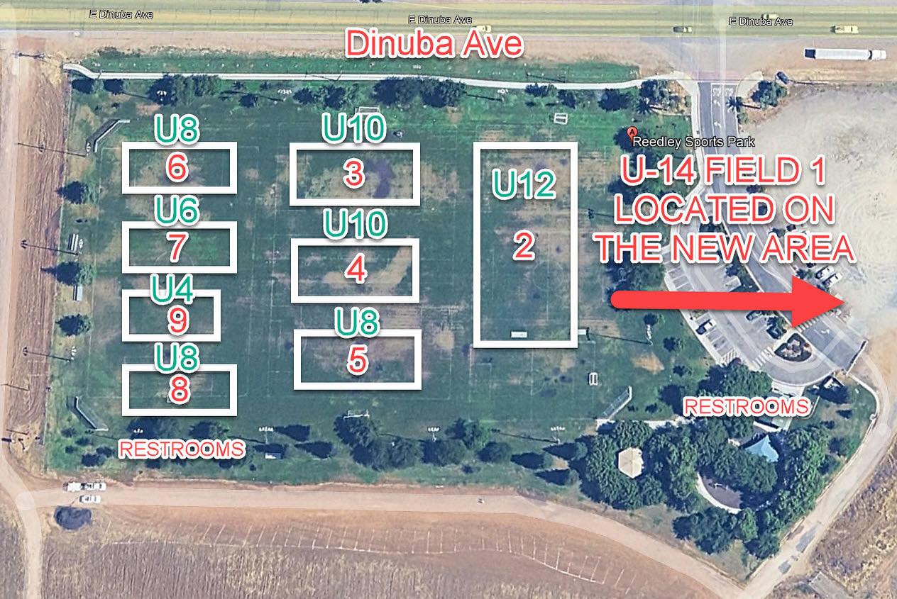 Reedley - Field Map | 2025 Season We are pleased to share the updated ...