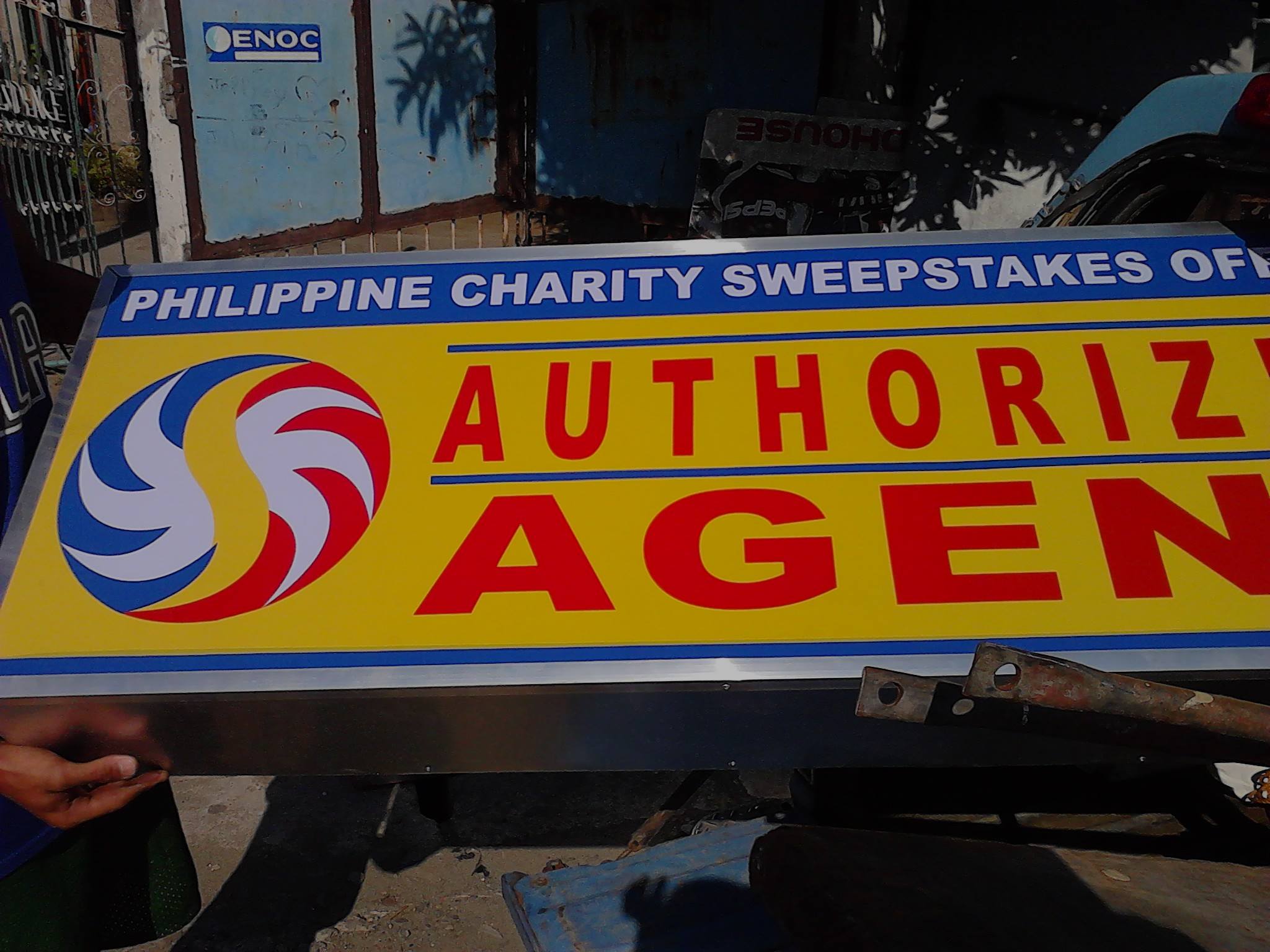 PCSO Lotto signage. :) - Bauang Signs and Arts | Facebook