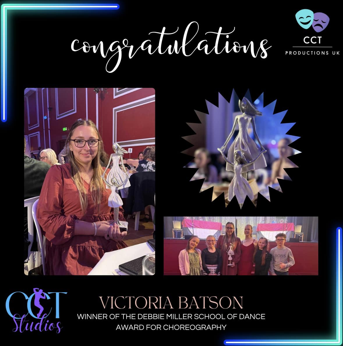CCT - Please join us in congratulating our fabulous Victoria on her ...