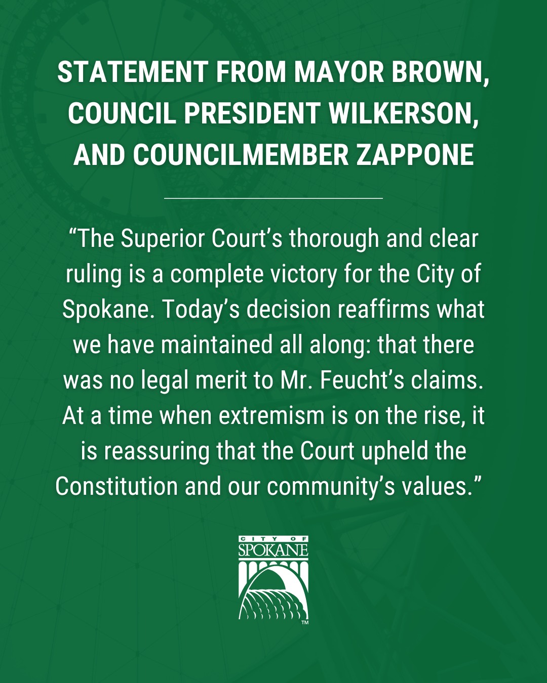 City - On Thursday, a Superior Court judge granted a motion from the ...