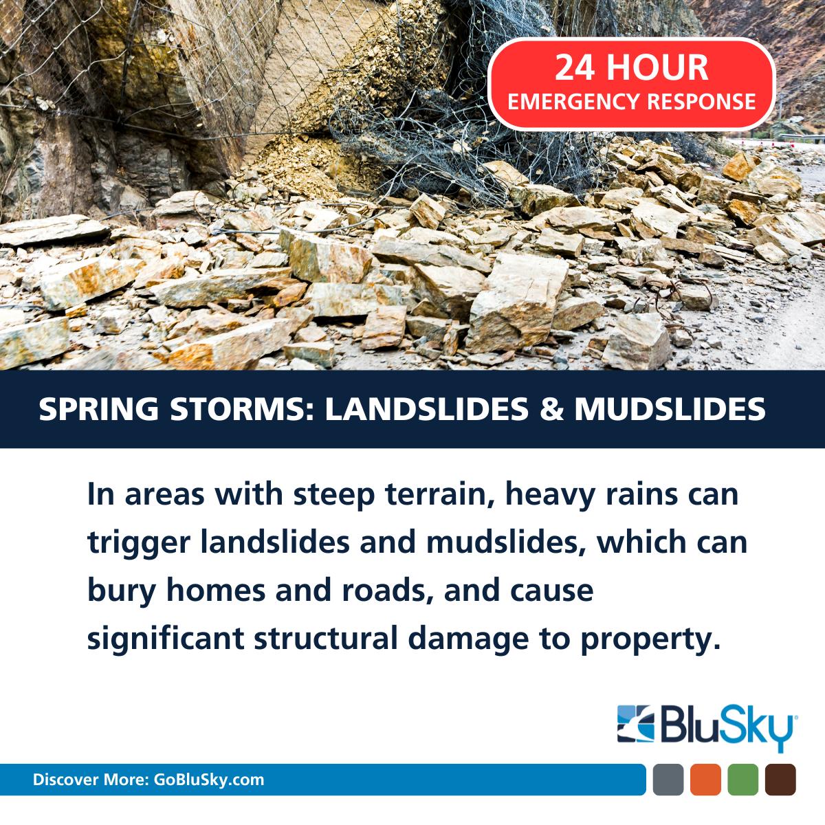 BluSky - Landslides and Mudslides during spring storms can be extremely ...