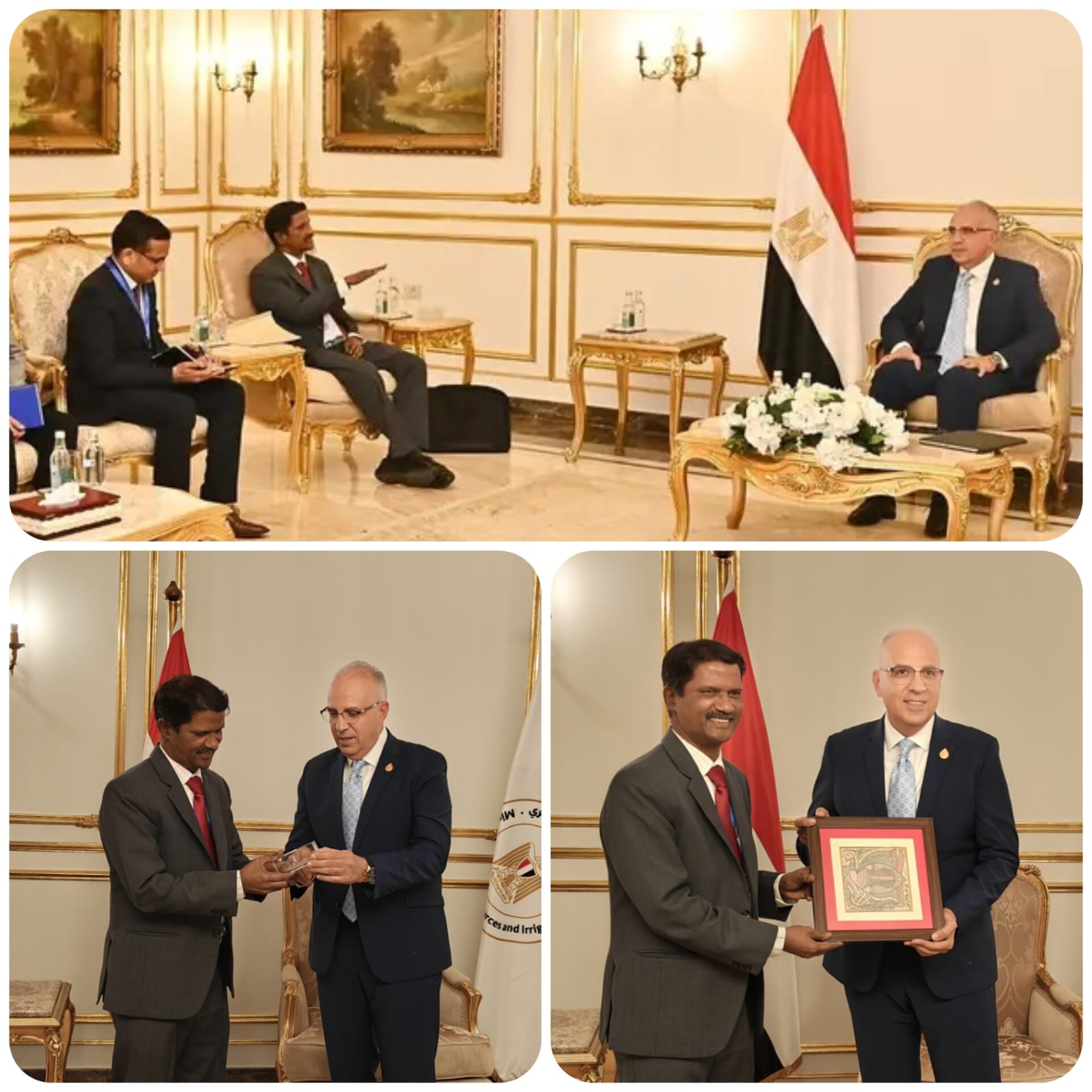 India - During the #cairowaterweek2025 event, Secretary Shri V.L ...