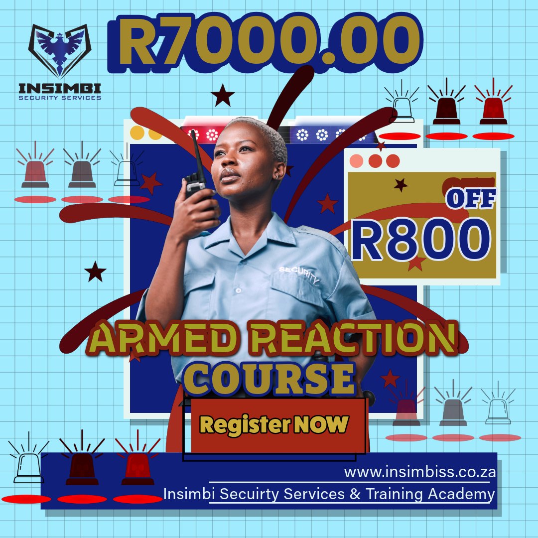 Insimbi Security Services & Training Academy - Armed Response Officer ...