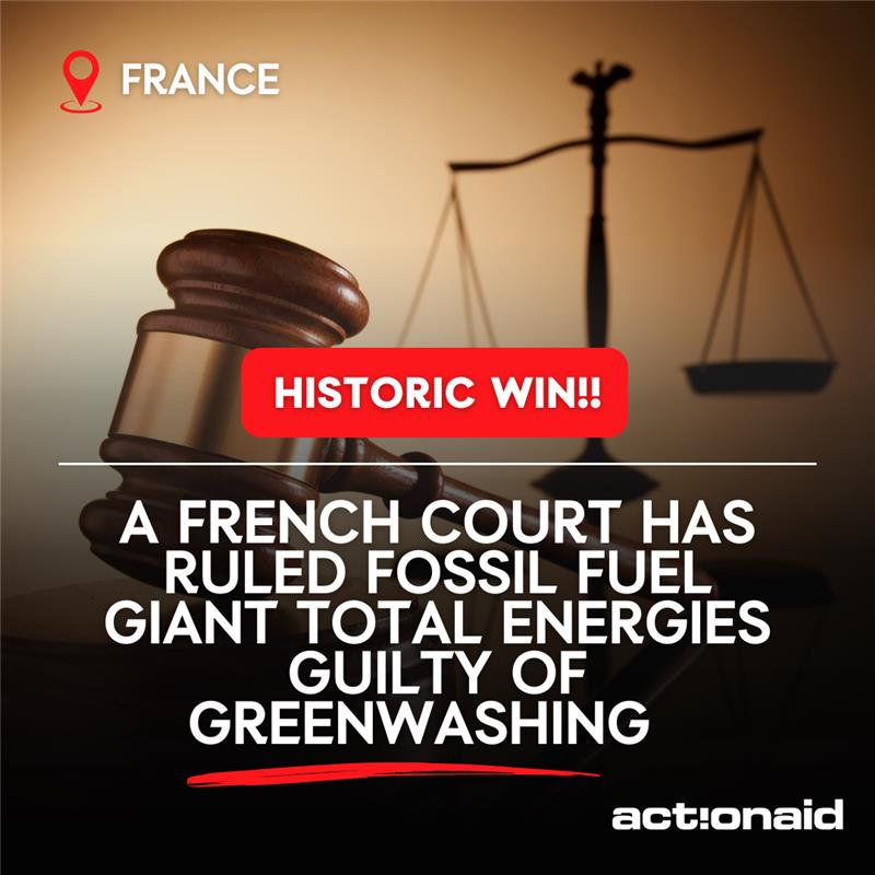 ActionAid - A historic win for climate justice. In a landmark ruling, a ...