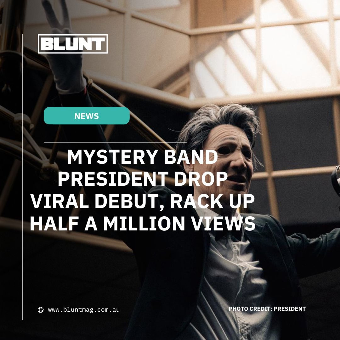 Blunt - Mysterious masked band PRESIDENT has arrived with debut single ...