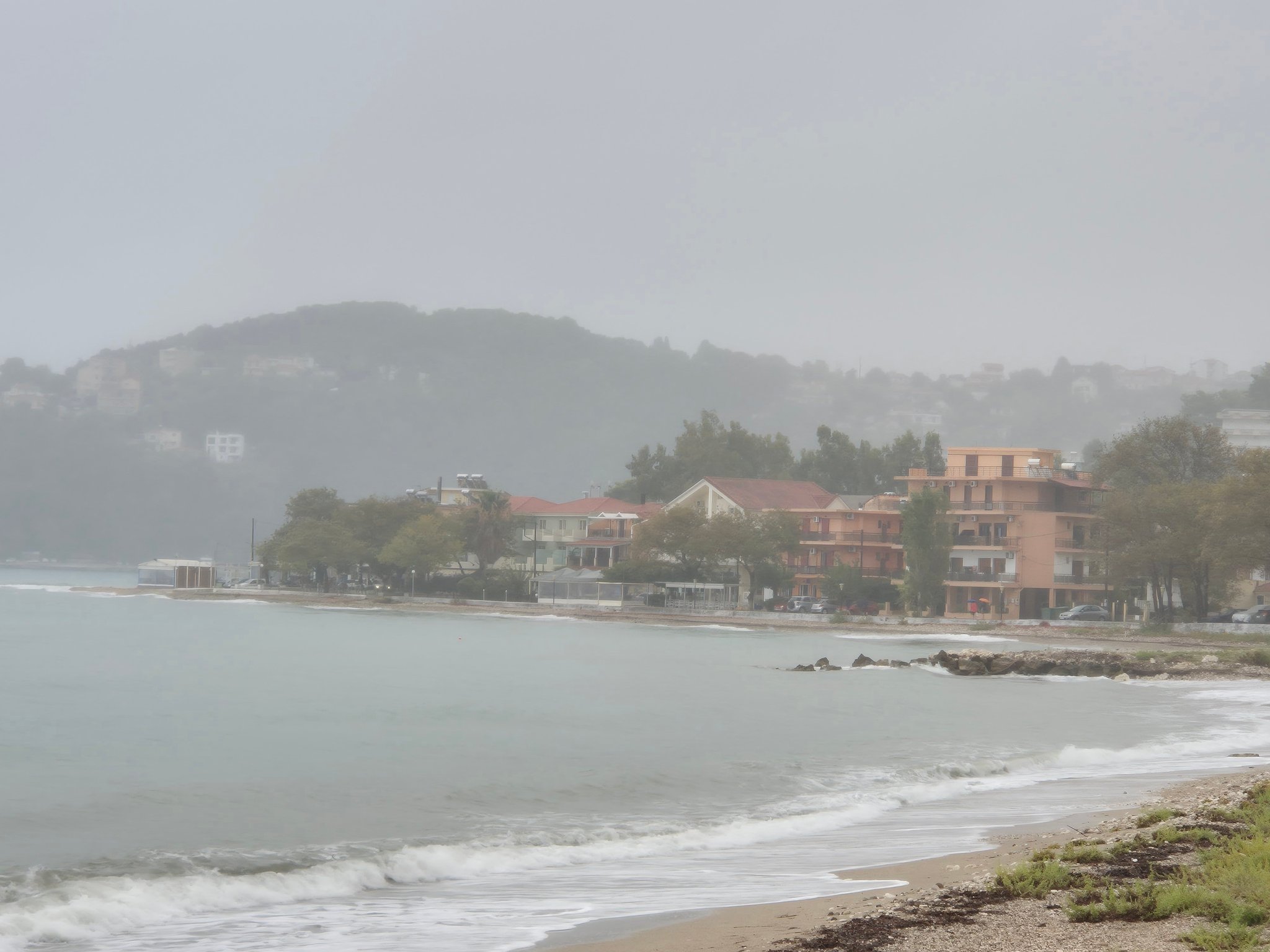 Discover - KEFALONIA Just now. Poros in the rain. | Facebook