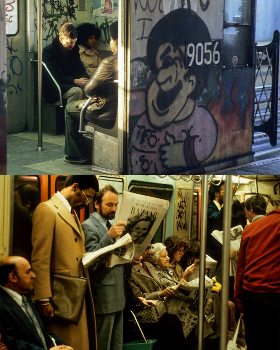During the late 1970s and early 1980s, New York City's subway