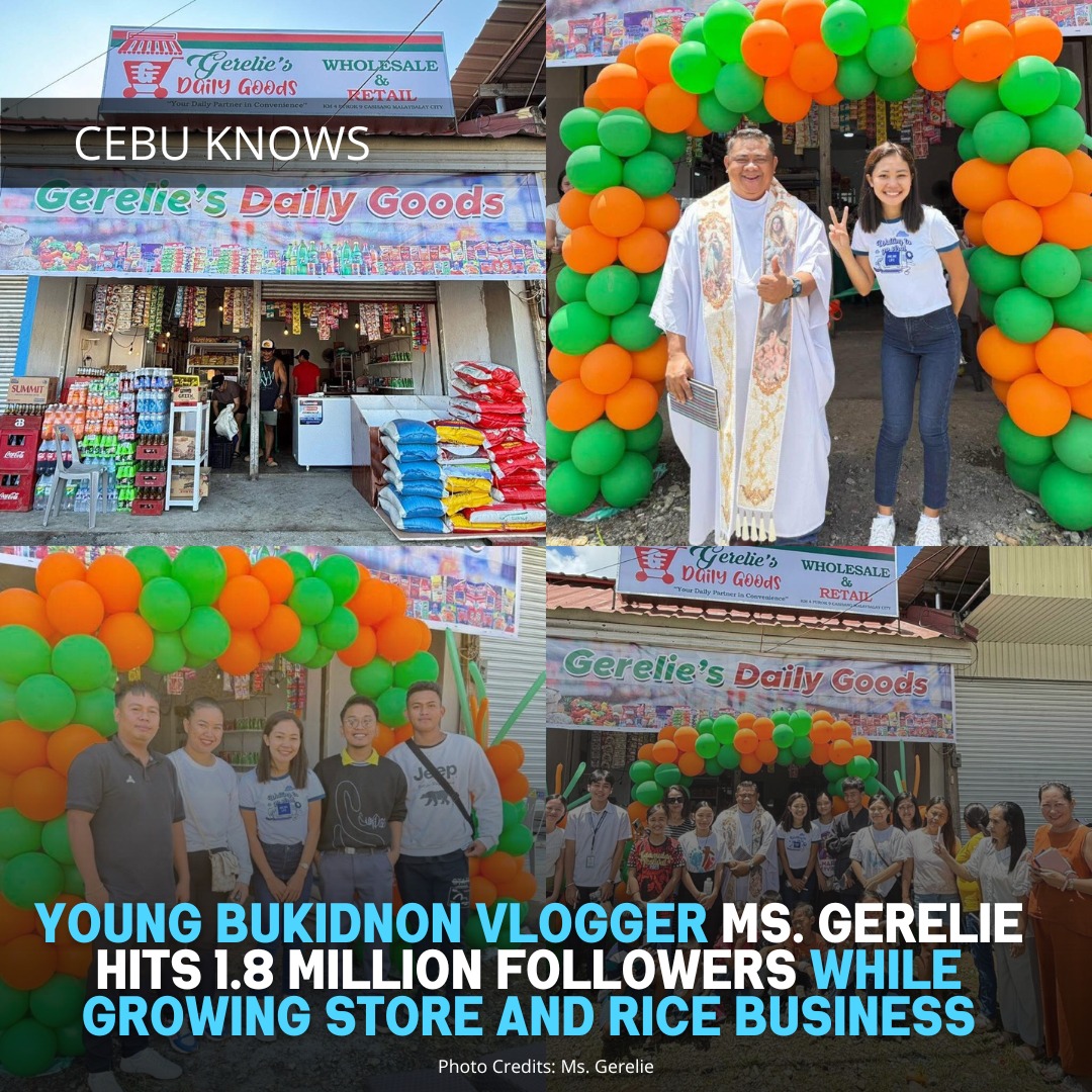 CEBU - After the success of her rice business, Bukidnon vlogger Ms ...