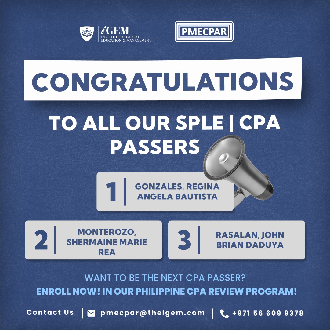 Institute - 🎉 Congratulations to the New CPAs! 🎉 The Special ...