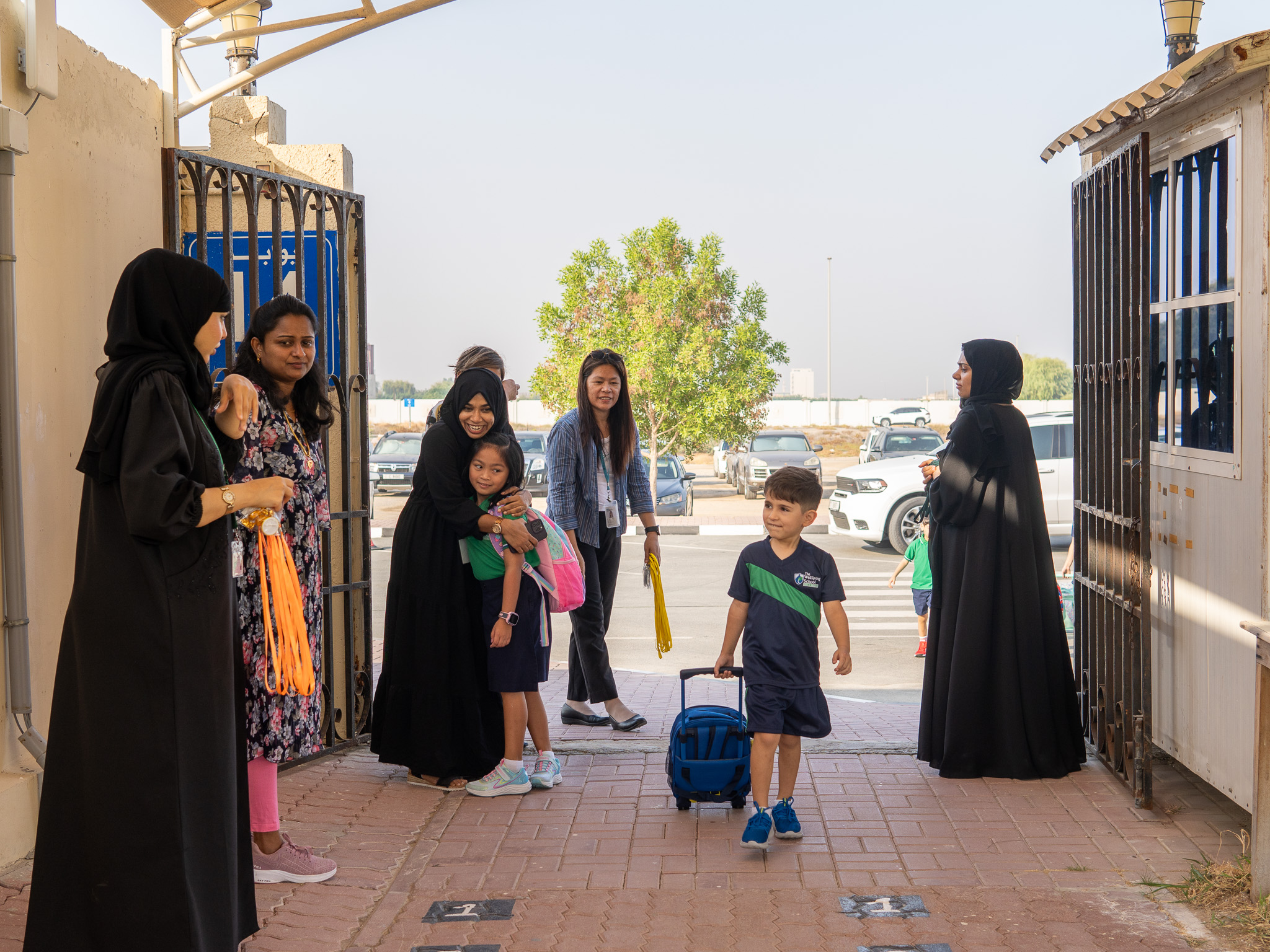 The first day of school... - The WellSpring Private School