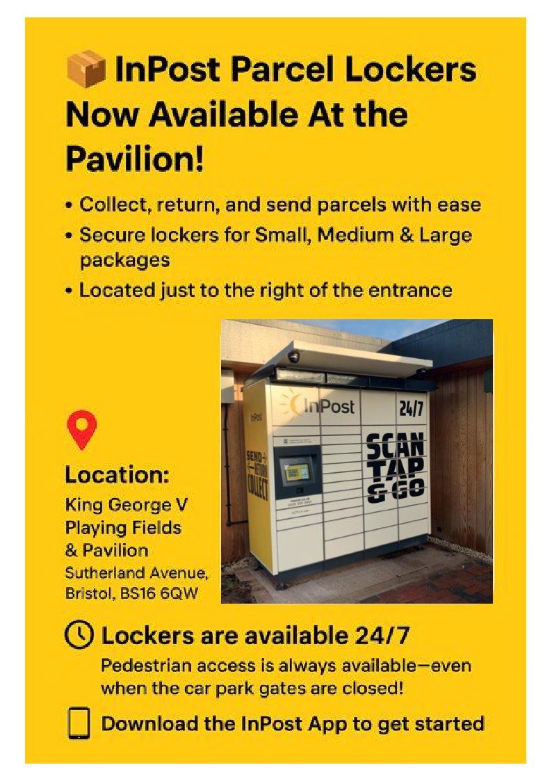 Downend - 📦 Our Newest Addition At the Pavilion - InPost Parcel Lockers ...