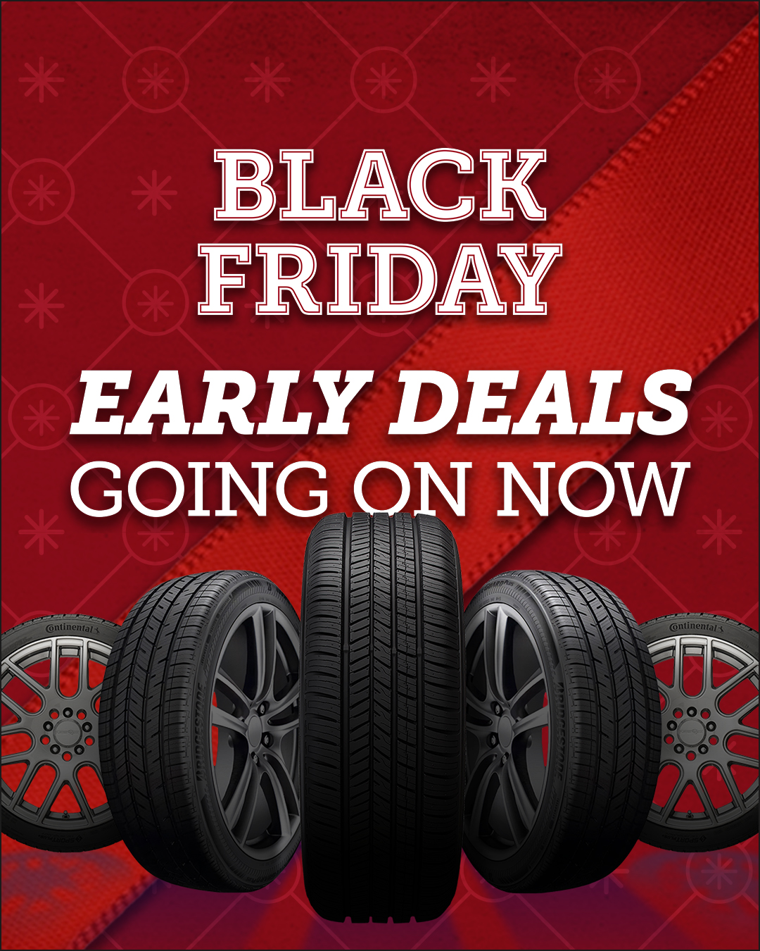 Discount - Why wait for Black Friday to save on tires and wheels? Get ...