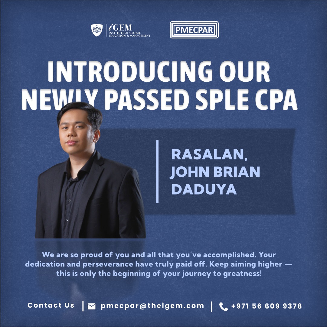 🎓 Meet Our... - Institute of Global Education and Management | Facebook