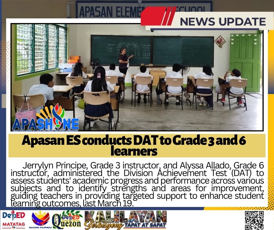 #DepEdMATATAG... - DepEd Tayo Apasan ES - Quezon Province | Facebook