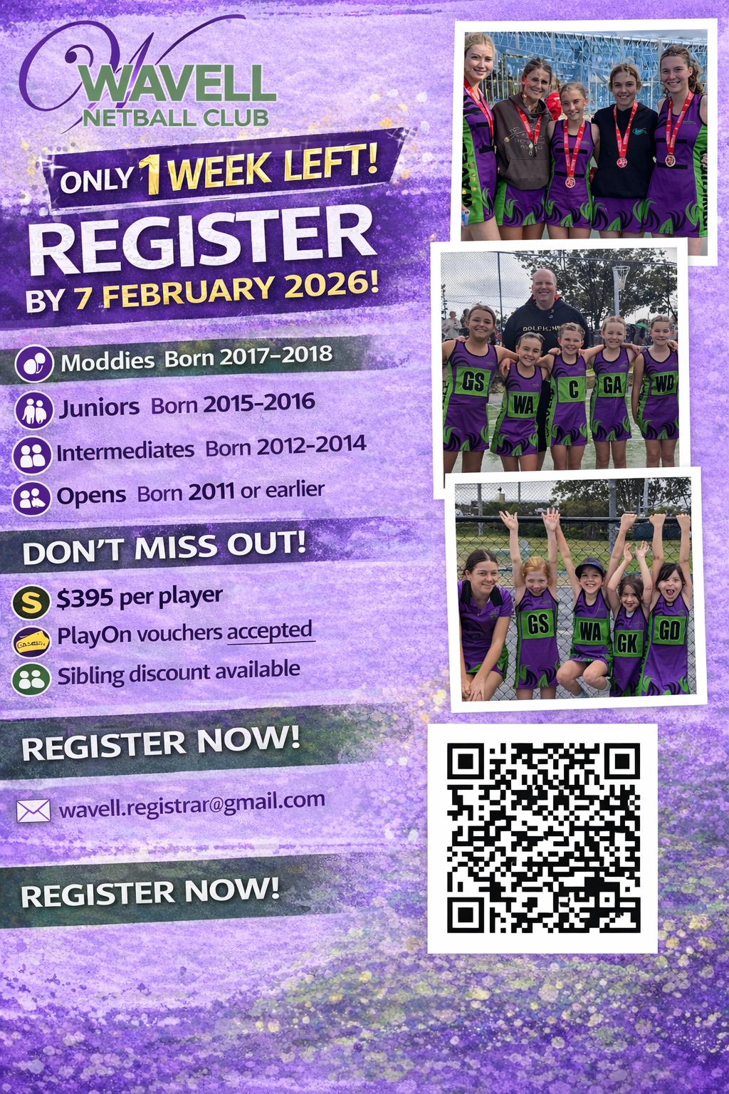 Wavell Netball Club added a new photo. - Wavell Netball Club